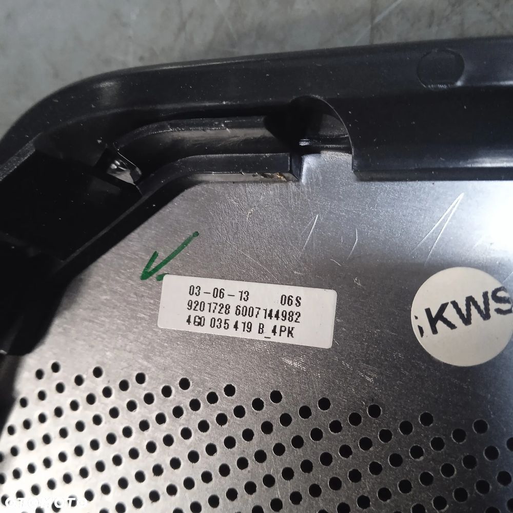 Zaślepka maskownica głośnika Bang&Olufsen A6 C7 4G0035419B - 2