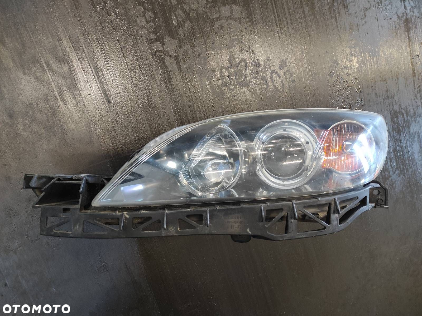 KOMPLETNY PRZÓD XENON MASKA ZDERZAK PRZÓD LAMPY MAZDA 3 I BK 27B - 2