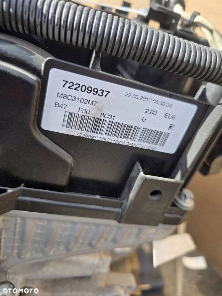 silnik kompletny b47d20a bmw f30 f11 nr 414287w - 6