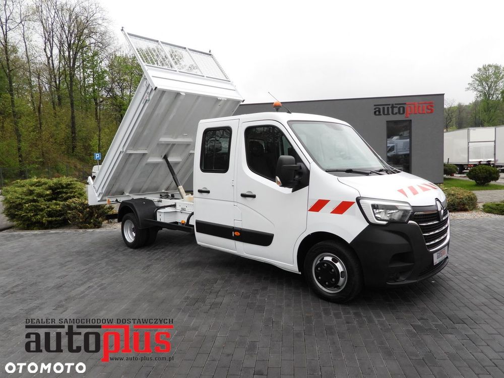 Renault Master Wywrotka Podwójna Kabina Doka 6 Miejsc Tempomat Ledy Bliźniacze Koła Klim