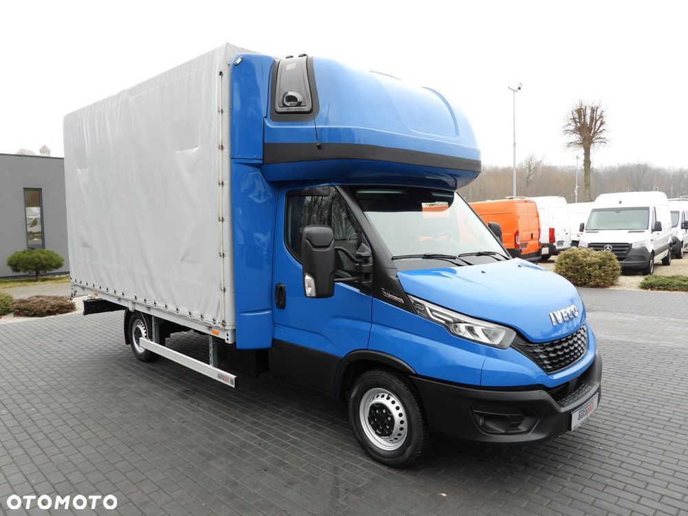 Iveco DAILY 35S21 PLANDEKA 10 PALET WEBASTO TEMPOMAT NAWIGACJA LEDY AUTOMAT HI-MATIC KLIMATYZACJA  210KM - 5