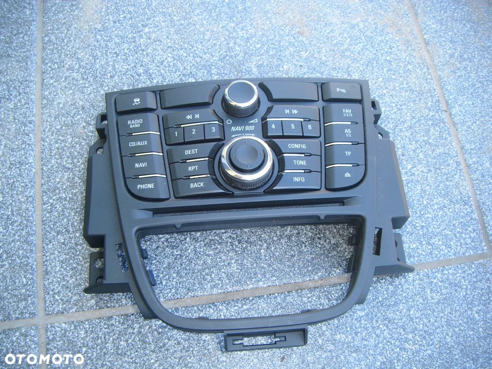 opel astra J  13r panel sterowania radiem 13360095 - 1