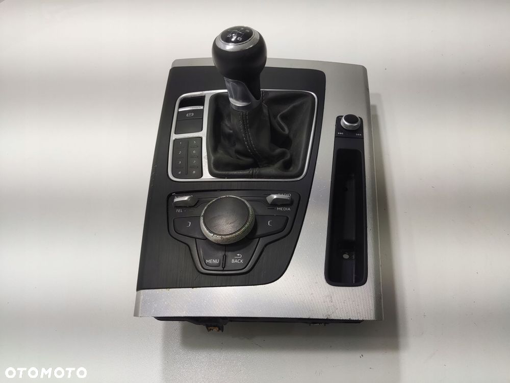 wybierak biegów ramka panel mmi tunelu środkowego audi q5 ii 80a 2016-2020 - 7