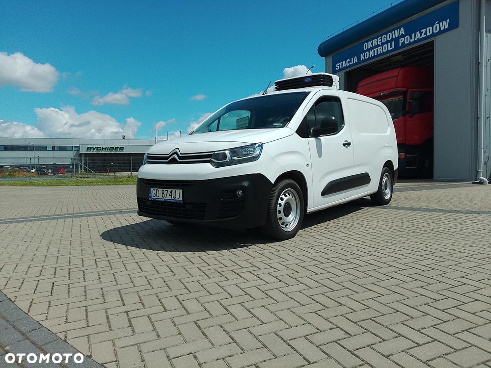 Toyota Proace Berlingo Partner Combo Doblo L2 Izoterma Chłodnia 230V Salon PL 3 osoby 2 EUPal 2,5 DMC - 1