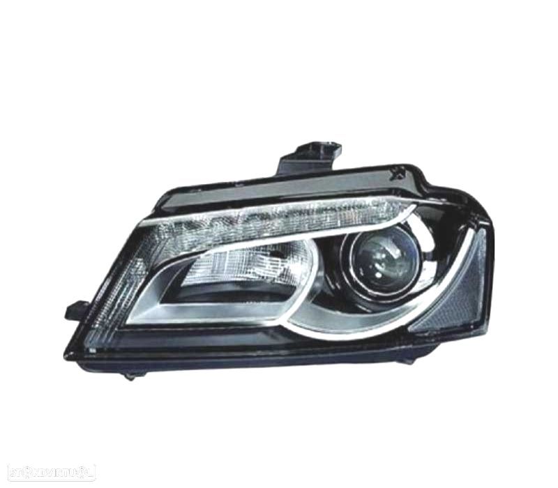 FAROL ESQ XENON AUDI A3 08-12 COM LUZ DIURNA - 1