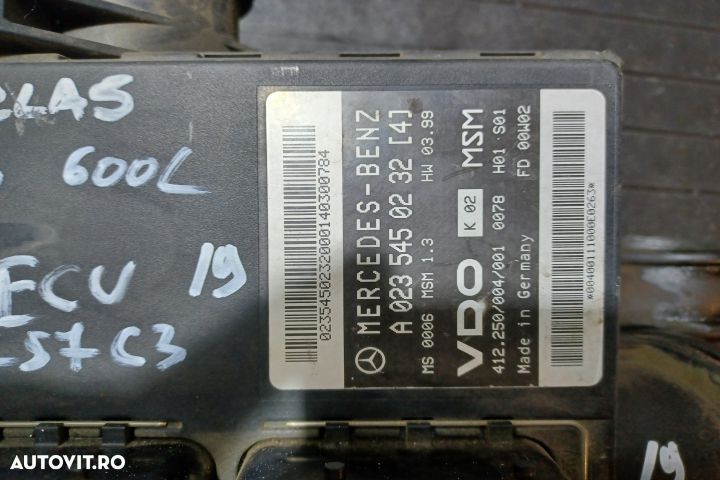 Calculator motor ECU A0235450232 - 1.6 A0235450232 - 1.6 Mercedes-Ben - 2