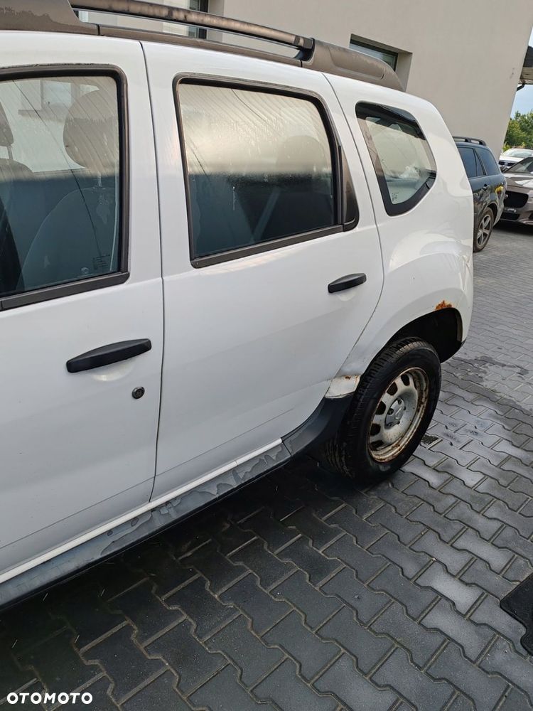 Drzwi lewe tył tylne białe DACIA DUSTER I 10-17 OD34 - 2