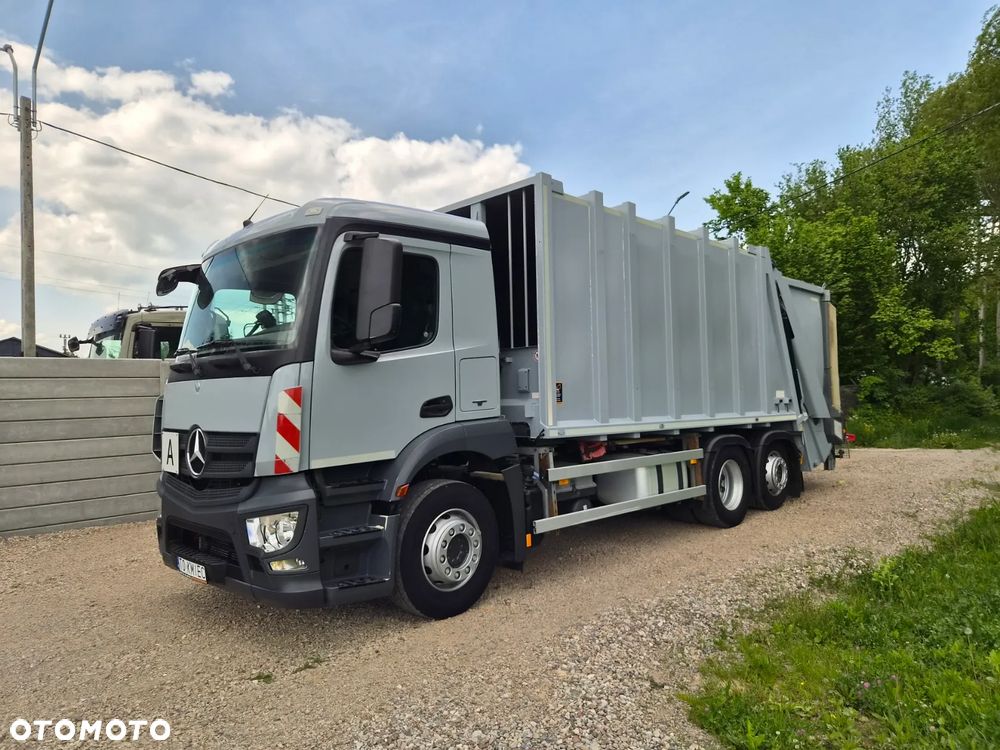 Mercedes-Benz Antos 2633 Śmieciarka Waga Zoeller Medium X2E Evo 25 Lifter 02301 Delta Euro6