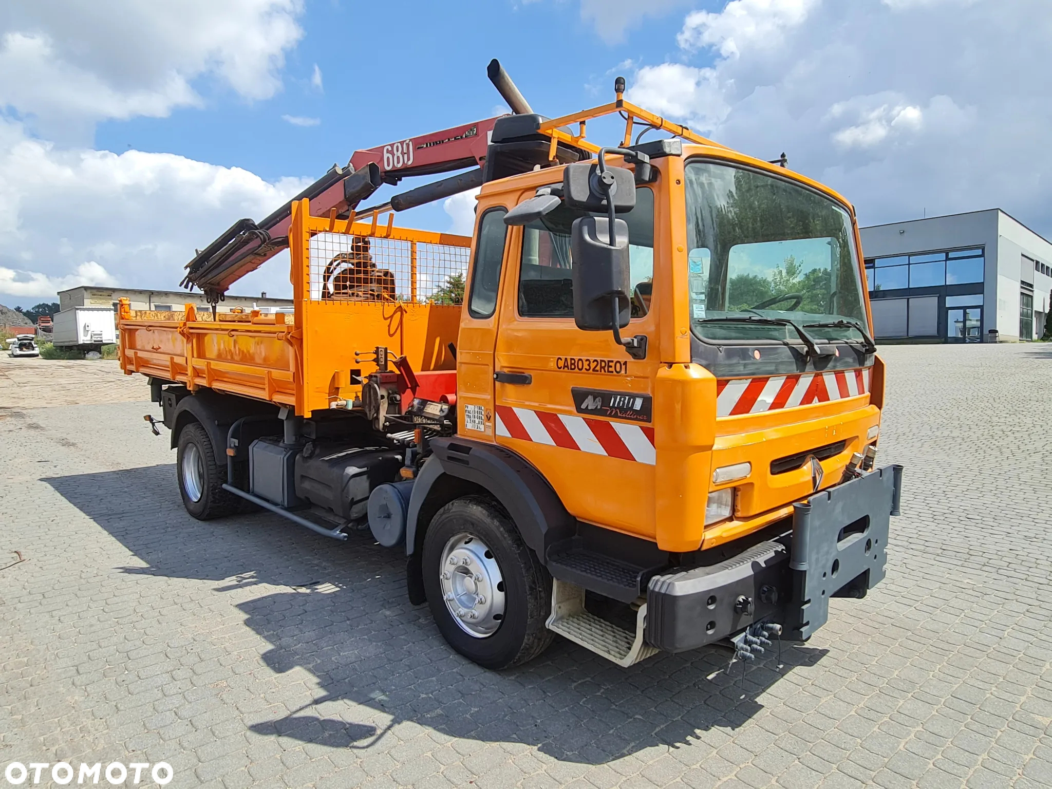 Renault Midliner Wywrotka 3 str HDS Czerpak Specjalny Czołownica - 5