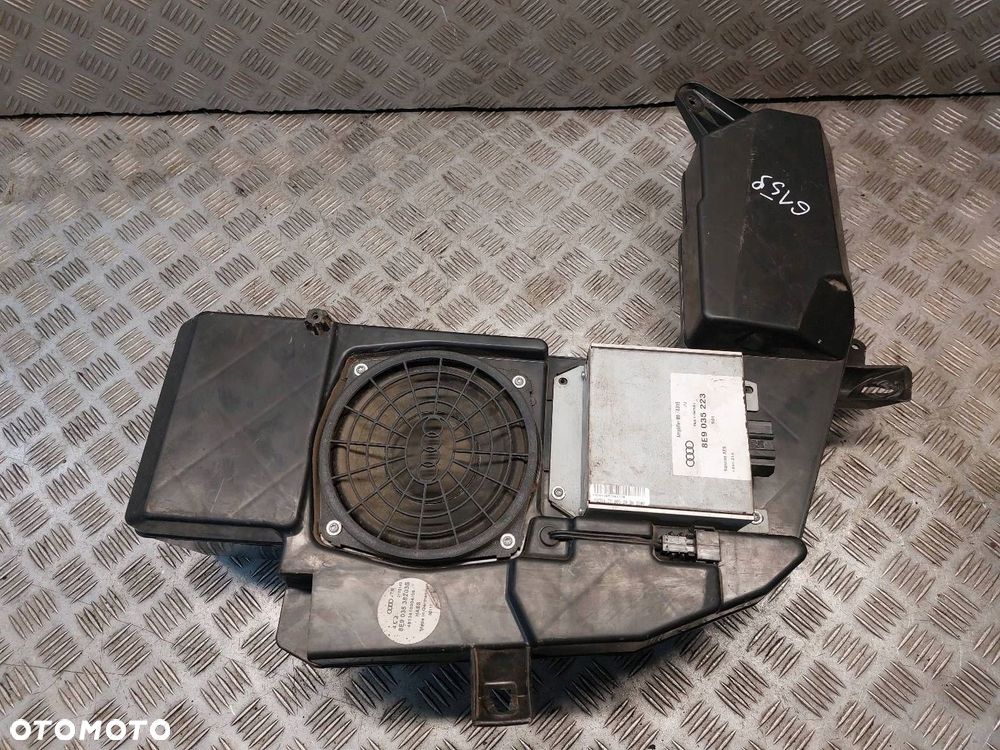 SUBWOOFER GŁOŚNIK + WZMACNIACZ AUDI A4 B7 8E903538203S 8E9035223 - 3