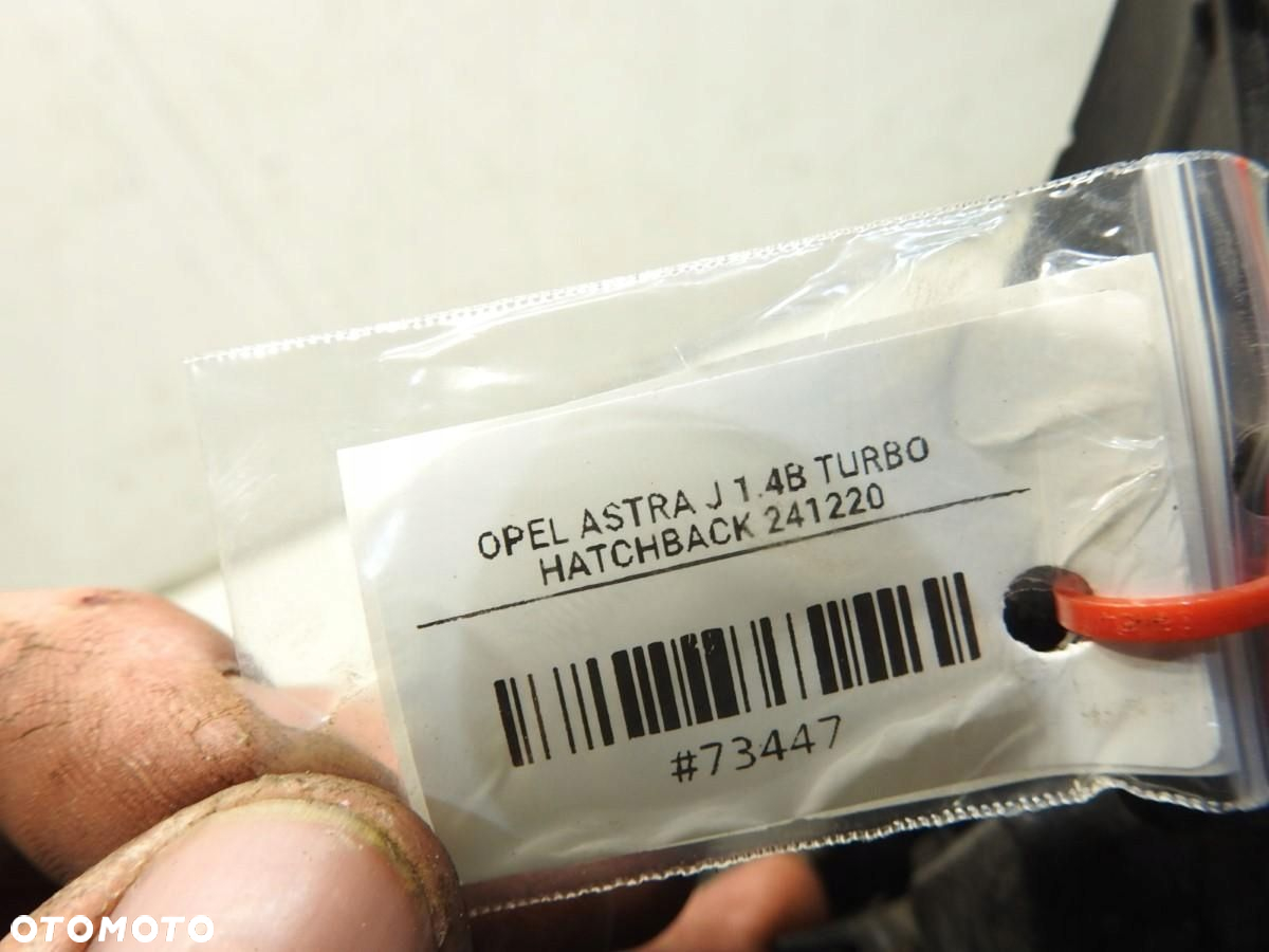 GRILL KRATKA ZDERZAKA ŚRODKOWA OPEL ASTRA J 13266567 - 6