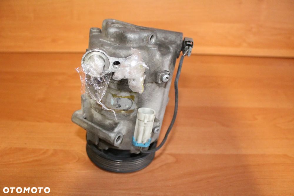SPRĘŻARKA KOMPRESOR KLIMATYZACJI OPEL ASTRA H ZAFIRA B 2.0 TURBO 24466996 WC 6562406 - 4