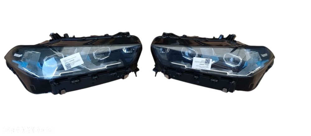 Reflektory Adaptive FULL LED BMW X5 G05 LCI 5A8E105 5A8E106 KOMPLET - 6