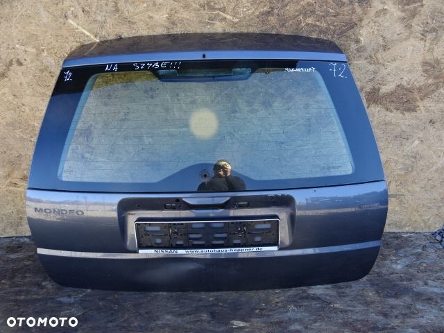 SZYBA KLAPA BAGAŻNIKA TYŁ FORD MONDEO MK3 LIFT NR72 - 1