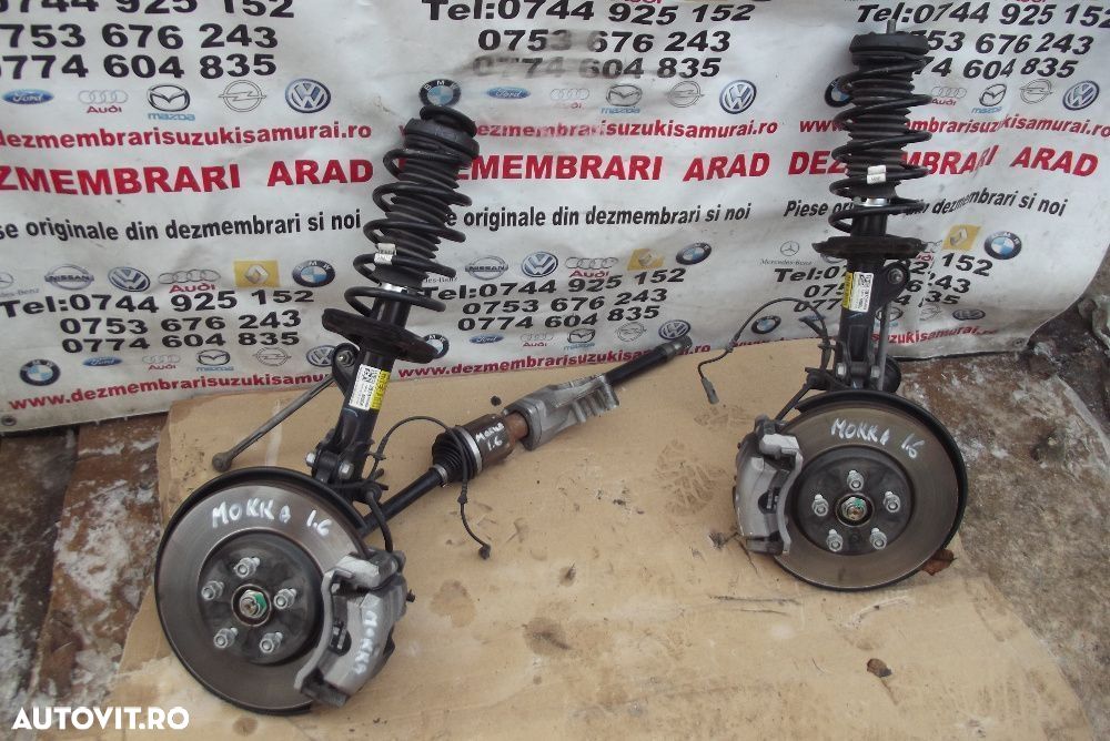 Arc cu telescop Opel Mokka arcuri telescoape fata ansamblu cu flansa - 1