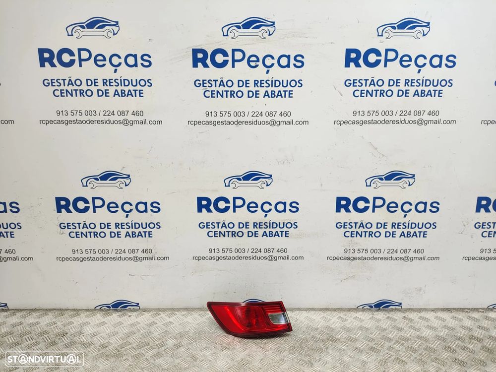 Farolim traseiro trás esquerdo original Renault Clio IV Carro Fase 1 de 2012 a 2016 - 7