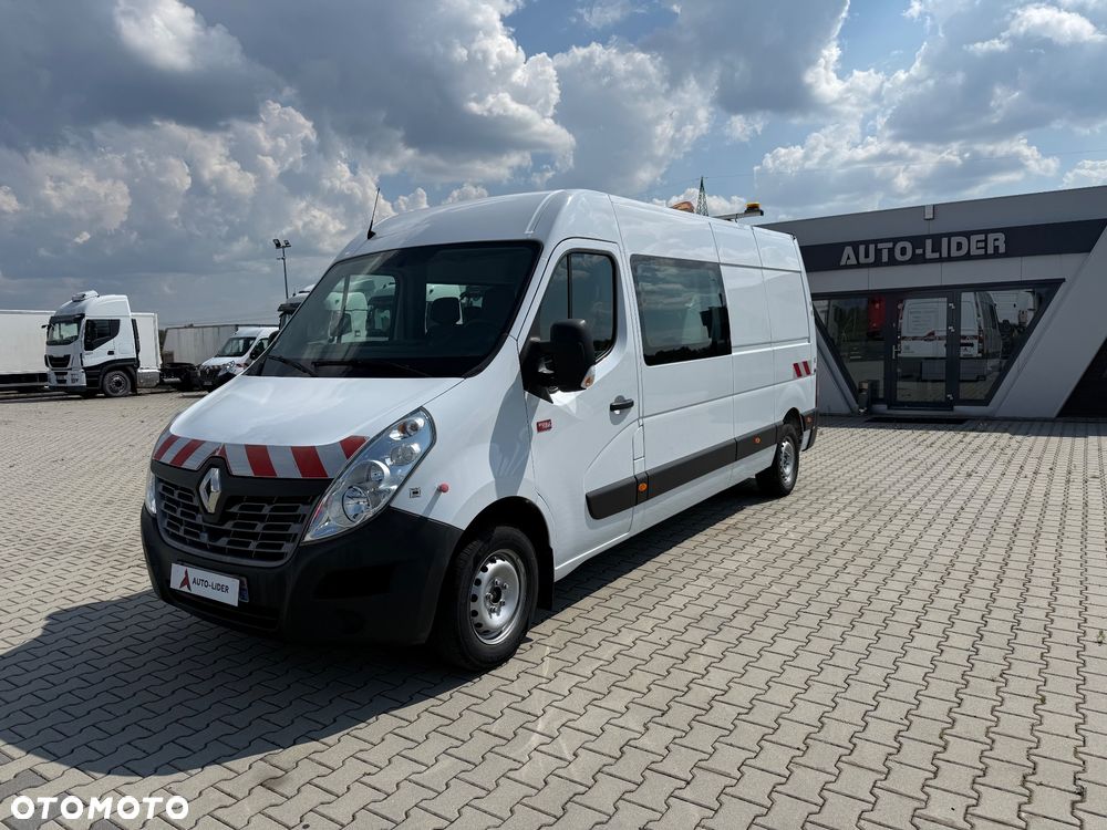 Renault MASTER 125 / BRYGADÓWKA / DOKA / 7 MIEJSC / NISKI PRZEBIEG / HAK / L3H2 / Z FRANCJI / STAN BDB / / / - 1