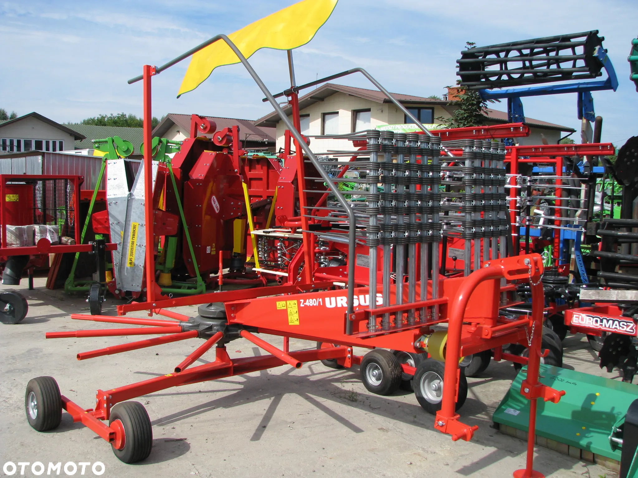 Pronar Zgrabiarka karuzelowa jednowirnikowa 3,2m 3,5m 3,6m 4,2m / Kowalski ZK36 Z586, ZK42 Z586/1, Euro-Masz ZG-350, Promar Z230 , Mesko-Rol&Ursus ZK-320 ZK-420 Z-275 , Pronar, ZKP-420 - 13