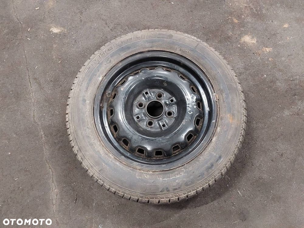 KOŁO FELGA OPONA ZAPAS 4x100 5,5Jx14 FI54,1 185/60R14 MICHELIN TOYOTA - 1