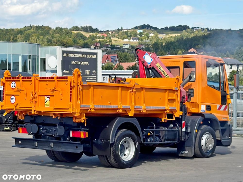 Iveco Eurocargo 120E18 * WYWROTKA 3,45 m * HMF 403 K1 * STAN BDB - 6