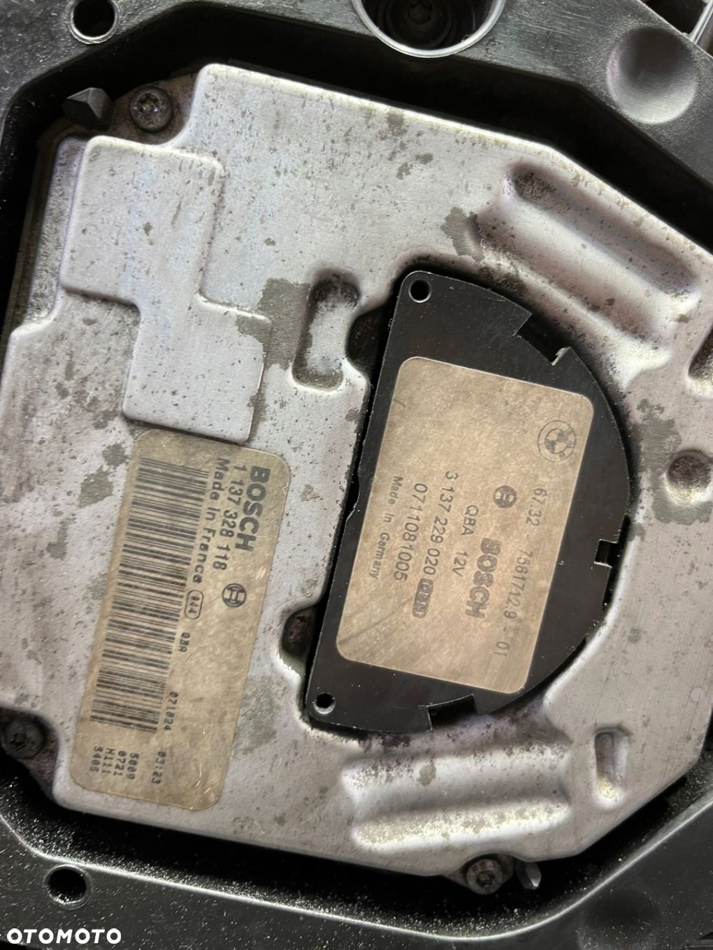 BMW E60 E61 525xd KOMPLET CHŁODNIC WENTYLATOR M57 AUTOMAT OE 7795878 - 5