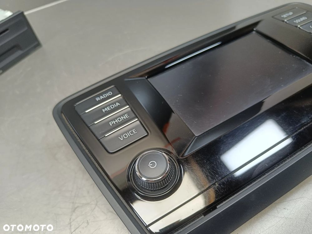 Radio Ekran Skoda Octavia 3 III Czytnik Multimediów Wyświetlacz 5E0035840A 5E0919605B - 10