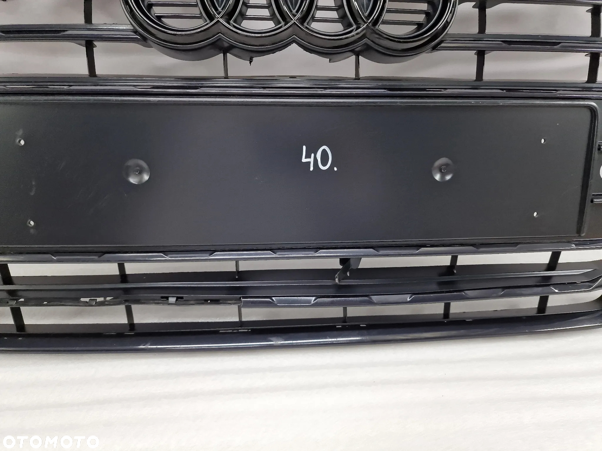 AUDI A4 B9 S-LINE 8W0 COMPETITION  14- ATRAPA / GRILL PRZEDNI PRZÓD CZARNY , NR 8W0853651AB , NR AUKCJI GL40 - 10