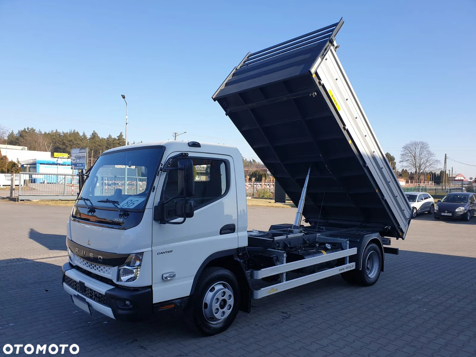 Mitsubishi FUSO CANTER 9C18 WYWROTKA TRZYSTRONNA - 2