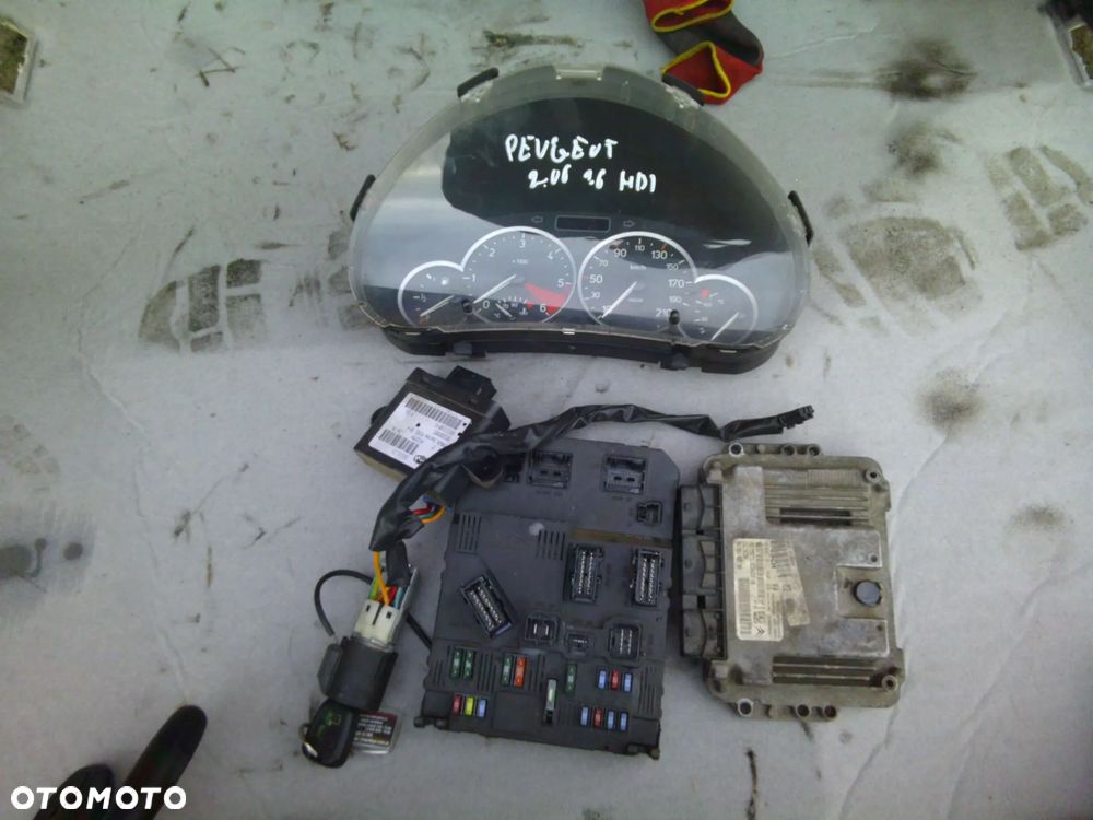 PEUGEOT 206 1.6 HDI IMMO ZESTAW STARTOWY 9656162180