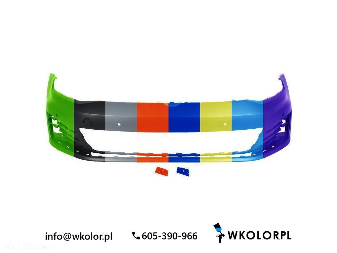 NOWY ZDERZAK VW GOLF VII 2015-2020 LAKIEROWANY W KOLOR - 1