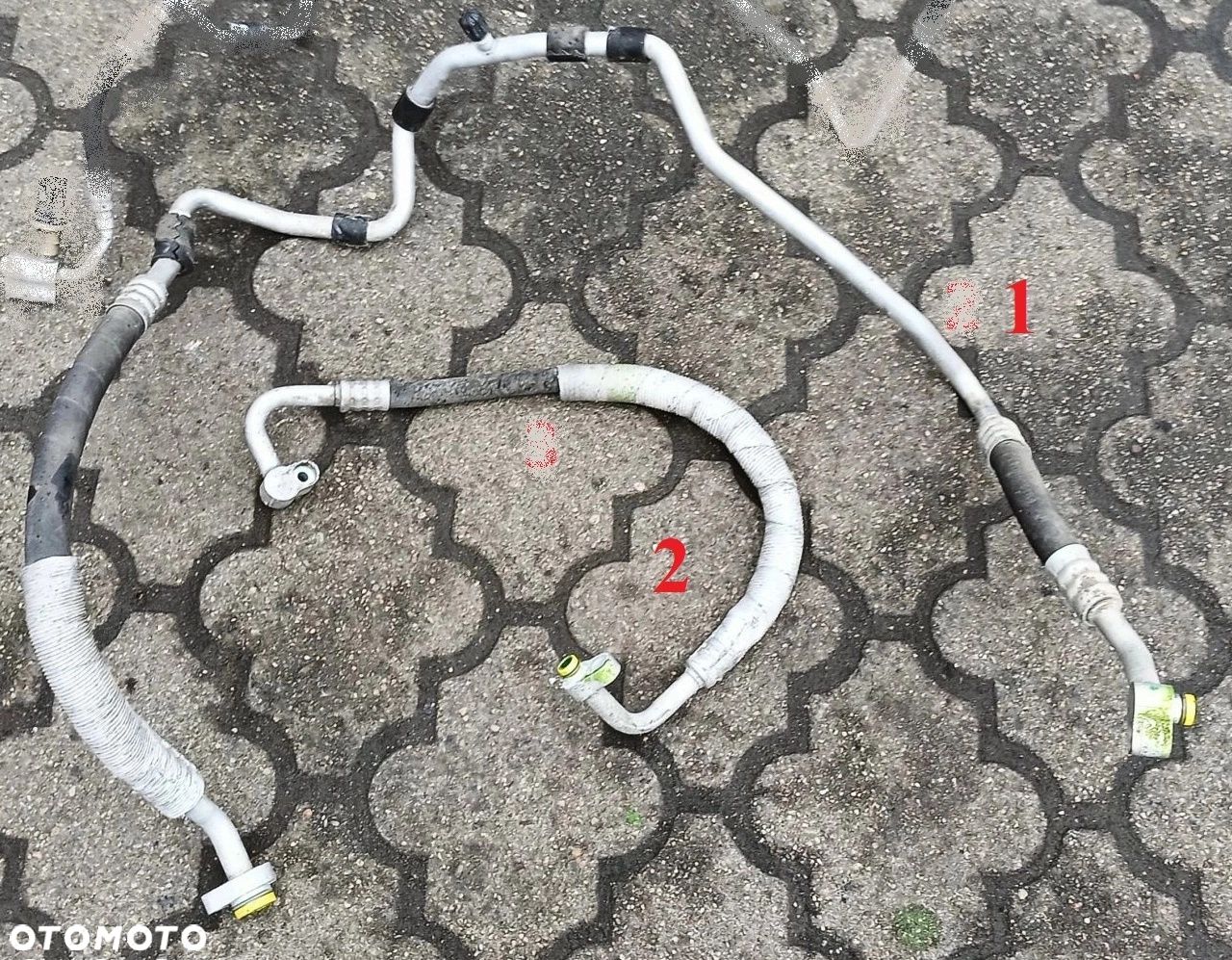 Octavia II rurka klimatyzacji przewód 1,6FSI Skoda - 1