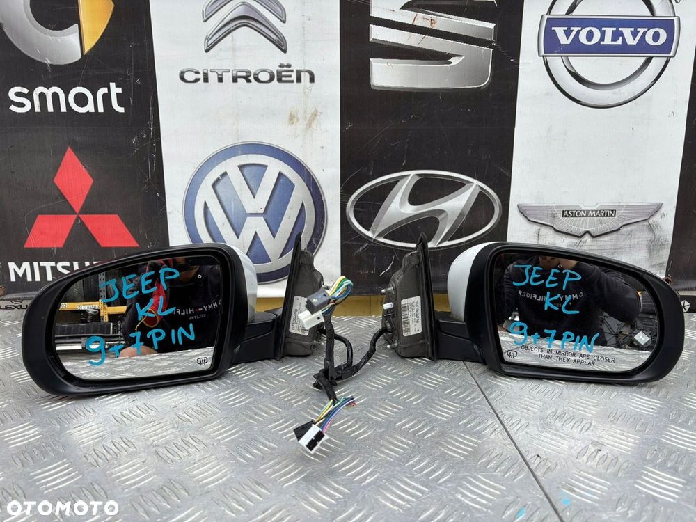 JEEP CHEROKEE KL LUSTERKO LEWE PRAWE 16PIN 97 PIN - 1