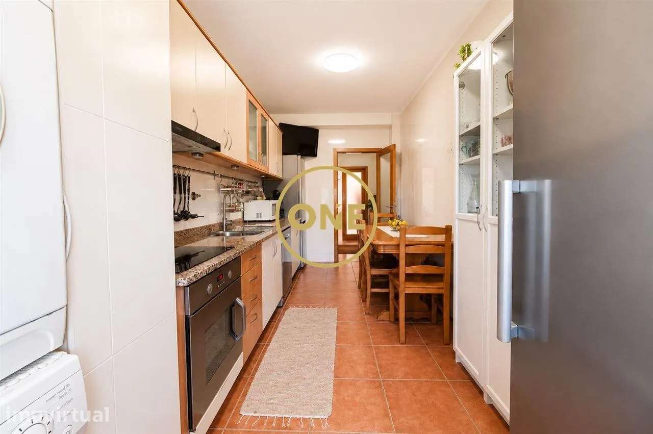 Apartamento T3 com Garagem e Duas Frentes, Junto à Nacional 206! - Grande imagem: 4/17