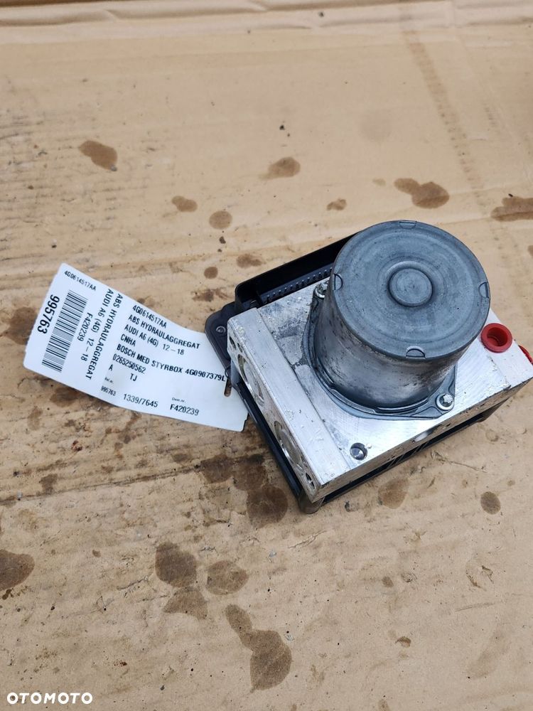pompa hamulcowa abs 4g0907379l 4g0614517aa audi a6 a7 c7 nr 420239 - 1