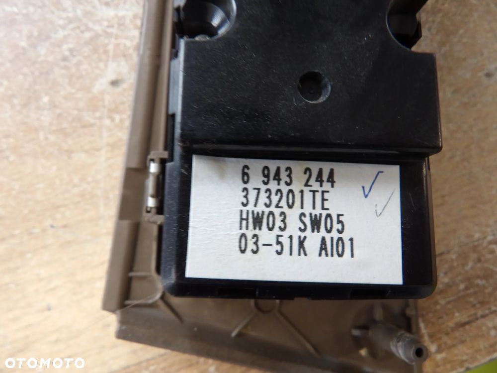 BMW - E61 - PANEL , PRZYCISK SZYB KIEROWCY - 6943244 - 2