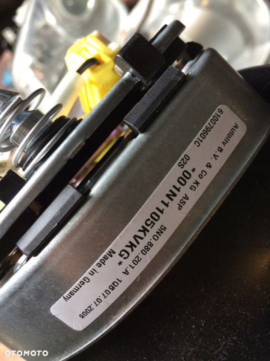 VW TOURAN 1T PODUSZKI AIRBAG NAPINACZE SENSOR KPL - 5