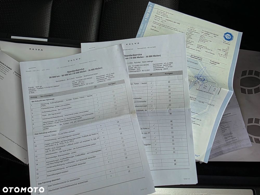 Volvo V60 T6 AWD Twin Engine Geartronic Inscription - 32