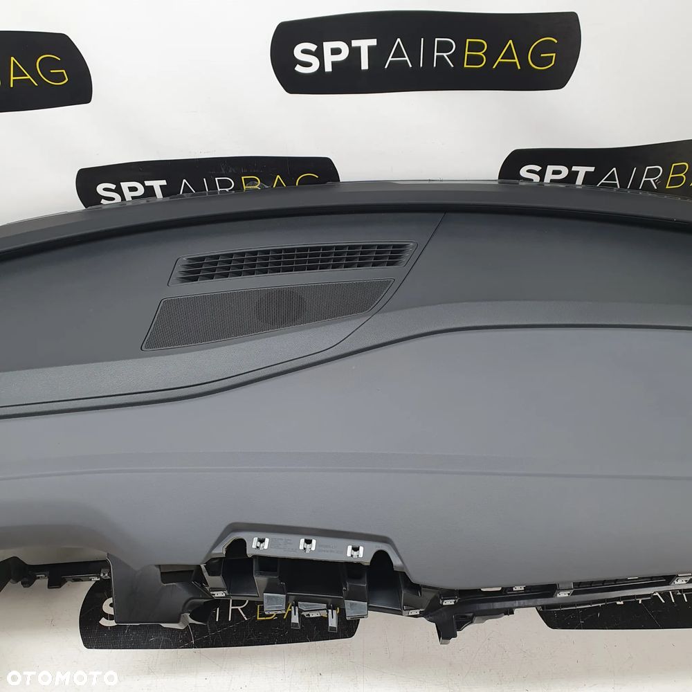 VW ID4 ID 4 SZARA DESKA ROZDZIELCZA KONSOLA KOKPIT PULPIT PODUSZKI AIRBAG AIR BAG PASY KIT SET - 3