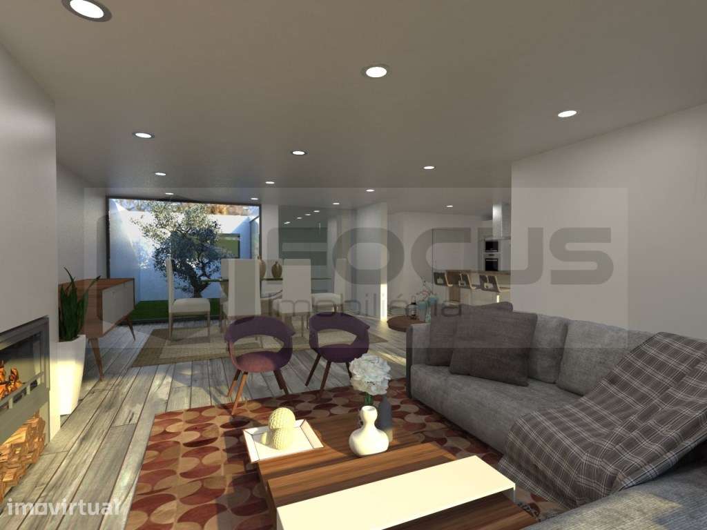 Moradia T4 Arquitetura contemporânea - Santa Joana - Grande imagem: 3/7