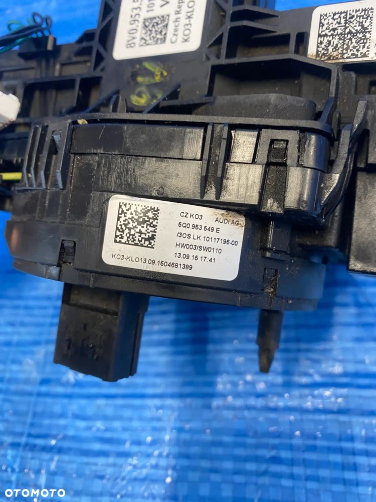 AUDI A3 8V PRZEŁĄCZNIK ZESPOLONY TAŚMA ZWIJAK MANETKI 5Q0953549E 8V0953521EG - 8