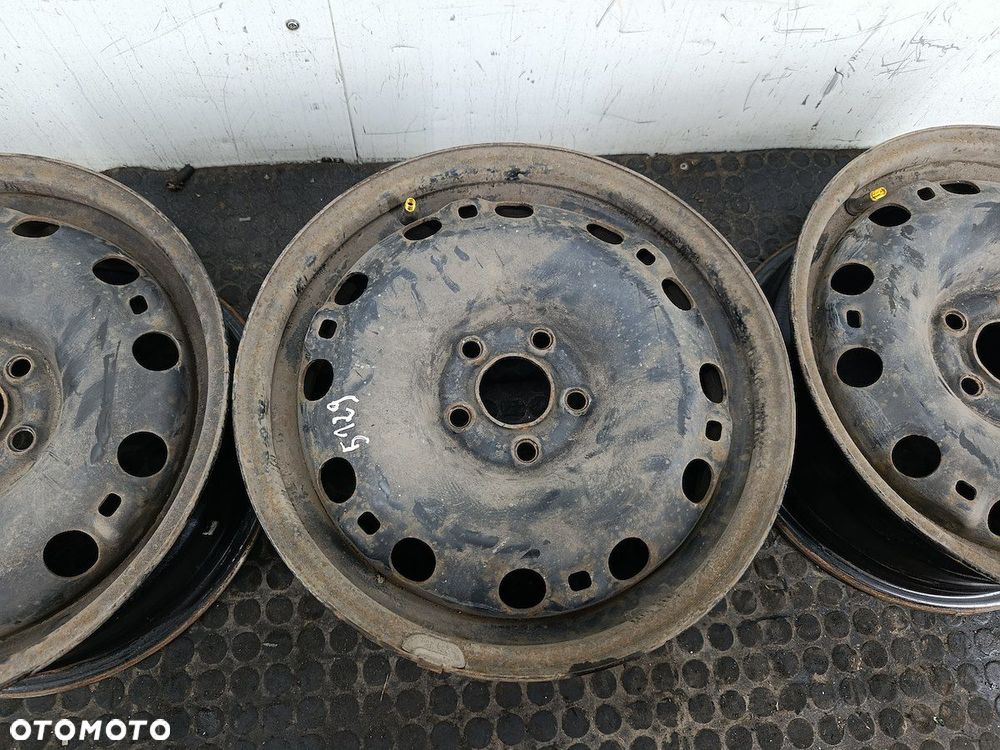 FELGI STALOWE KOMPLET 15 VW POLO IV 9N 6R0601027R/AE - 4