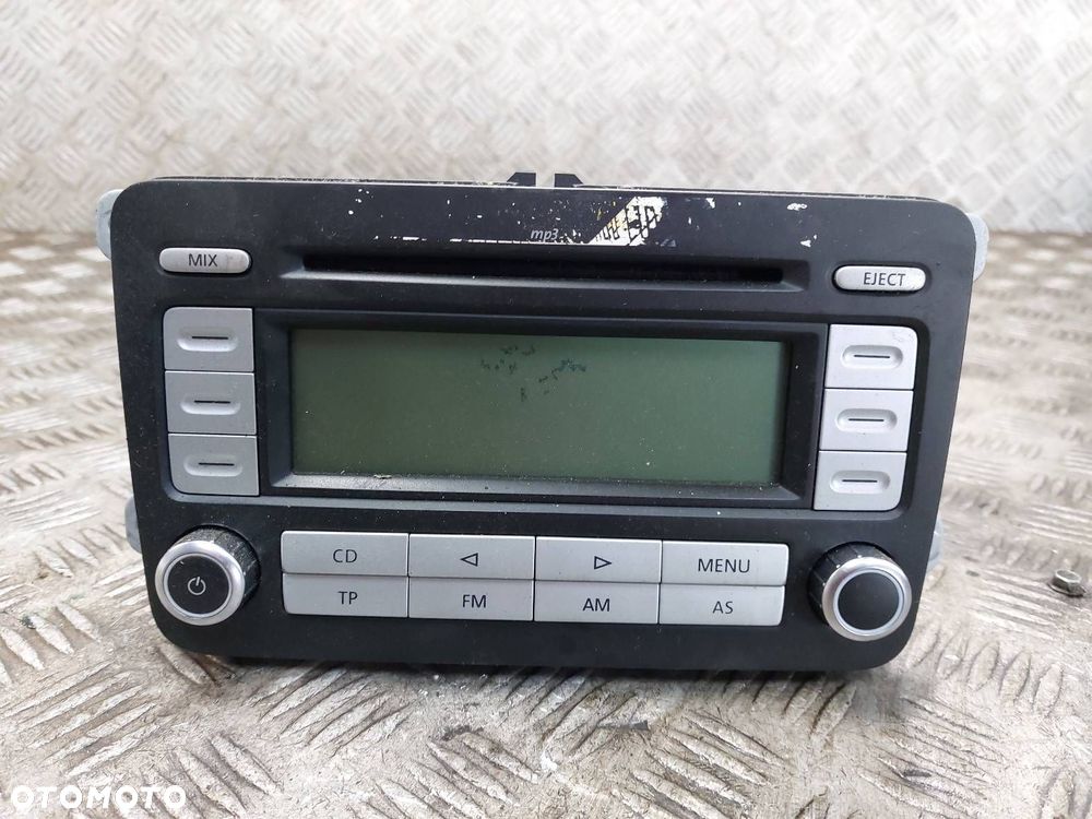 RADIO ODTWARZACZ  VOLKSWAGEN GOLF V 1K0035186AD - 2