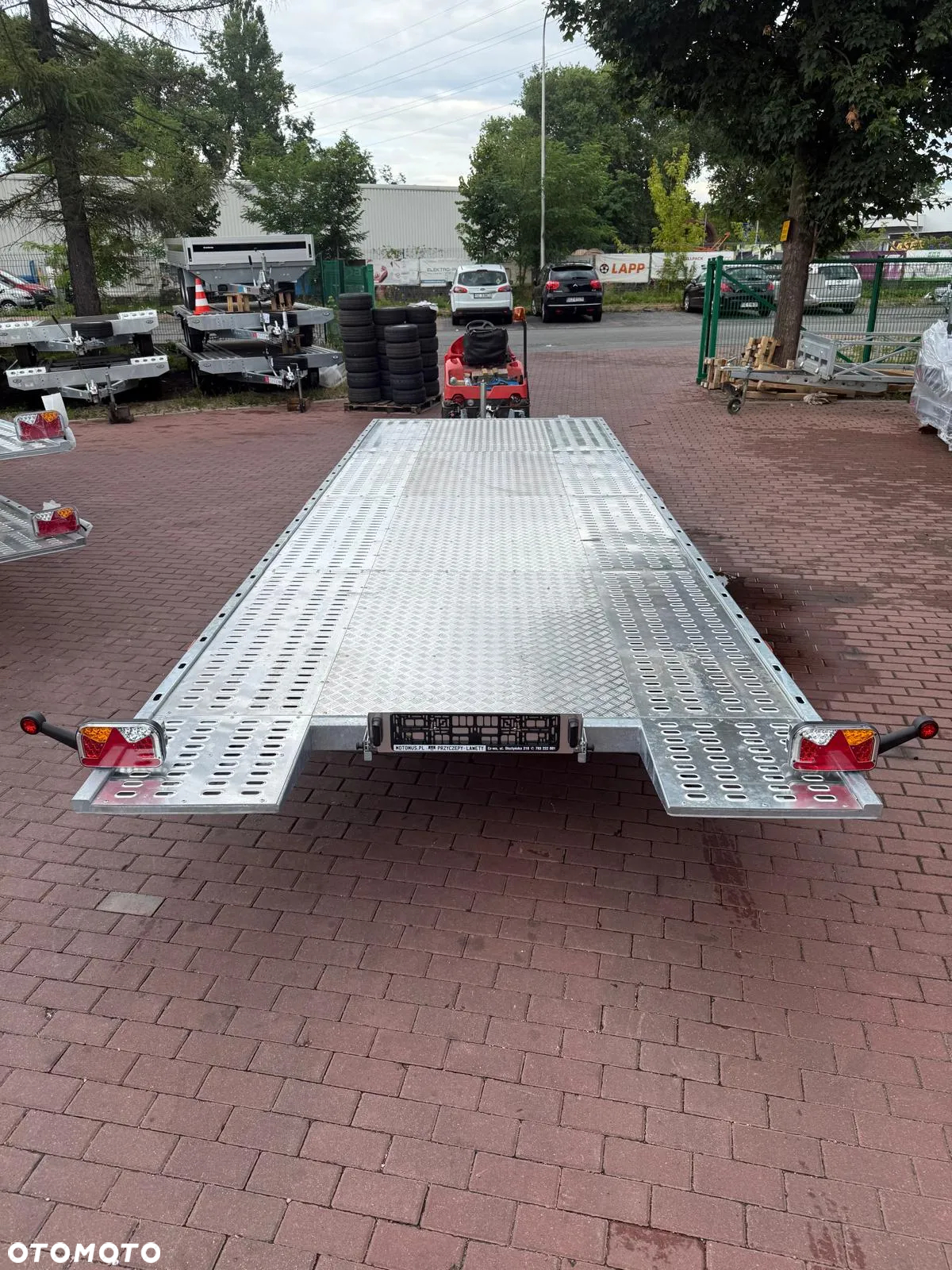 Inny Balhanger TRIMAXLIFT 3560 Wypełnienie Aluminium 600x210 3 osie DMC 3500kg uchylana hydraulicznie MOCNA - 11