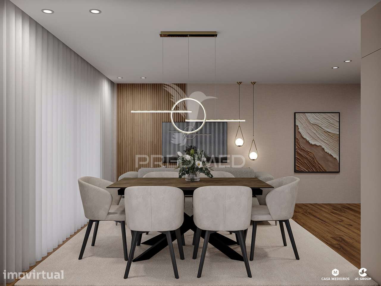 Apartamento T3 em Prédio Moderno – Varanda Ampla e Proximidade da P... - Grande imagem: 5/33