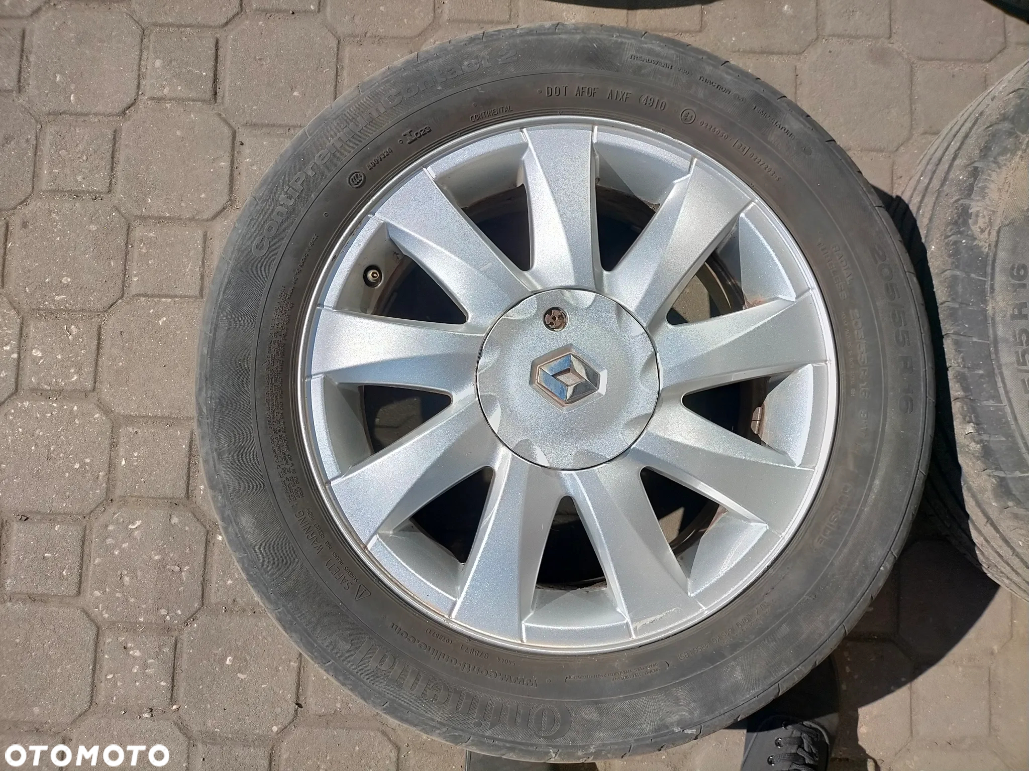 Alufelgi Felga felgi aluminiowe komplet Renault 5x108 '16 - 3