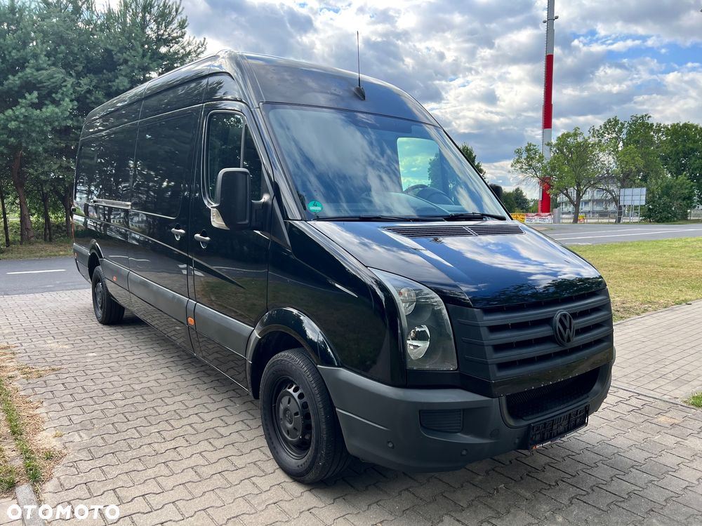 Volkswagen Crafter 2.0 TDI 163KM 2016 rok  Maxi Jumbo Czarny - 5