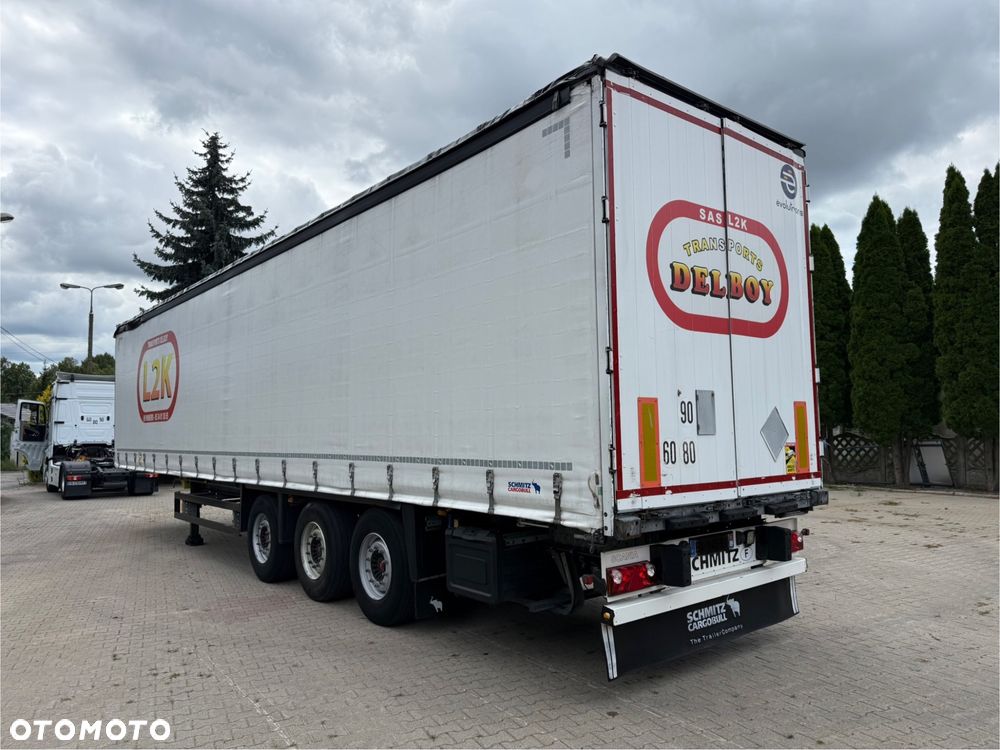 Schmitz Cargobull Firanka* Standart MULDA* SAF* OŚ PODNOSZONA* RAMA JAK NOWA* MAŁY PRZEBIEG 445TYS KM* KOSZ NA 2 KOŁA* Z Francji - 7