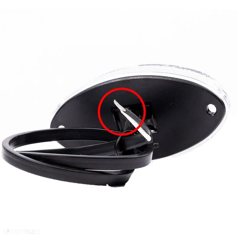 Lampa gabarit ovala 102x45 cu LED, ALBA si GALBENA, FT-061/ FT 061 Fristom - 6
