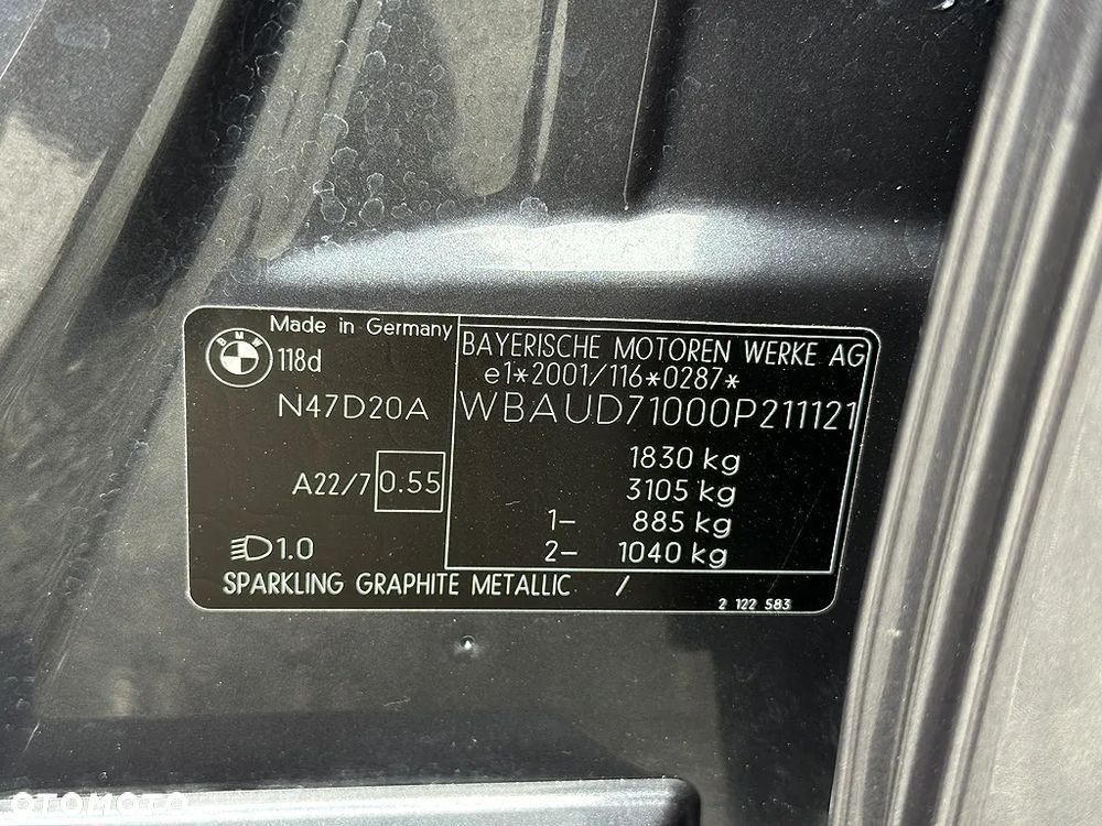 BMW Seria 1 118d DPF Edition Sport - 24