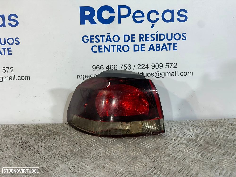 .Conjunto Farolins Tras Traseiro Esquerdo Direito Original Volkswagen VW Golf 6 Mk6 5k0945096E 5k0945095E 2008 - 2013 - 10